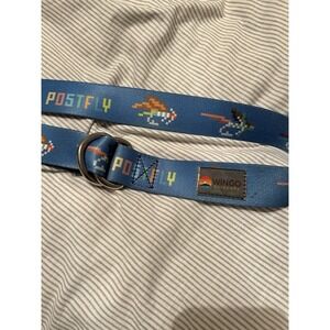 WINGO Outdoors PostFly Nickel Plated D-Ring Belt Fly Fishing 1.5"